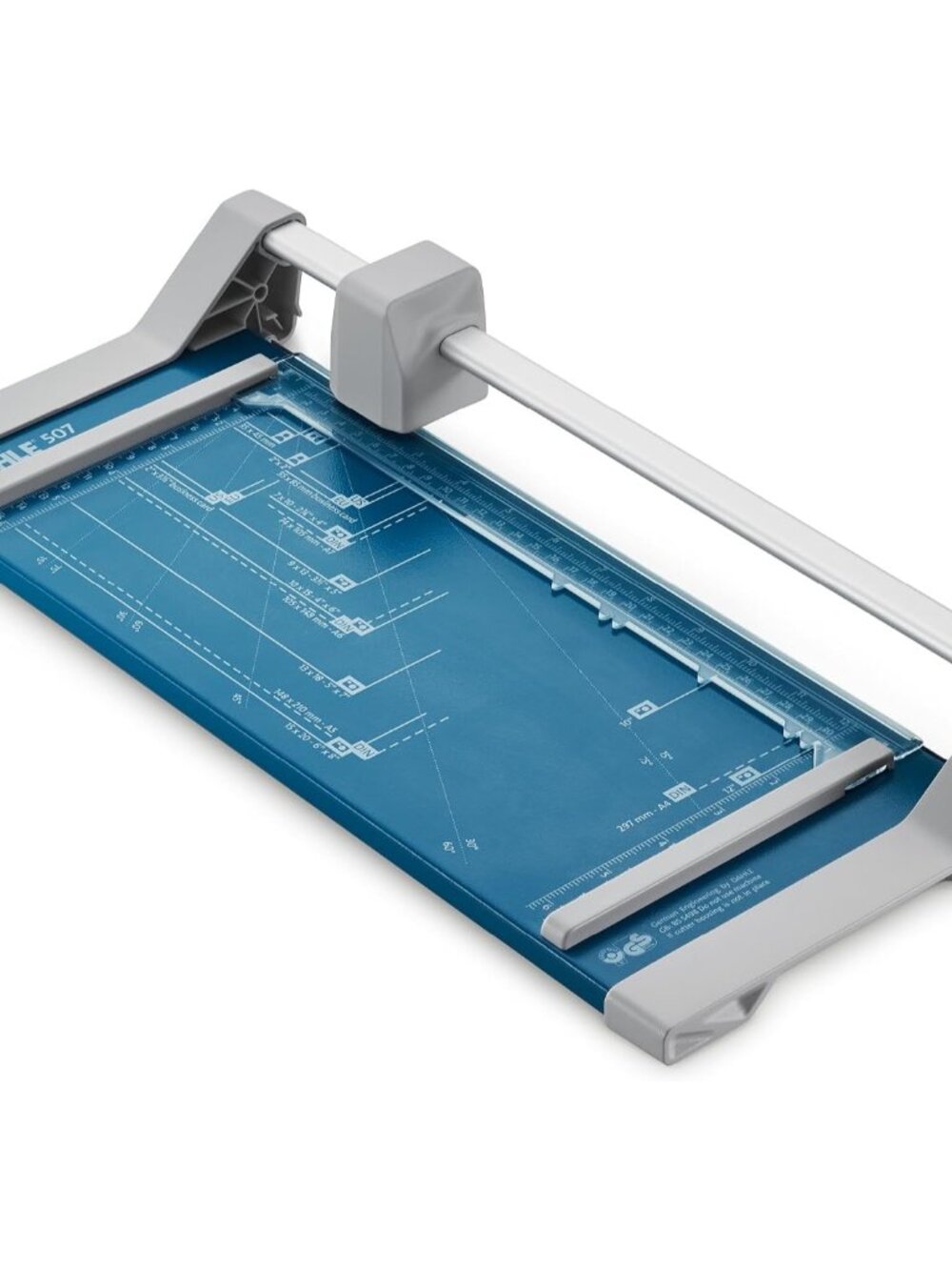 507 Personal Rotary Trimmer, 12" Cut Length, 7 Sheet Capacity, Self-Sharpening,